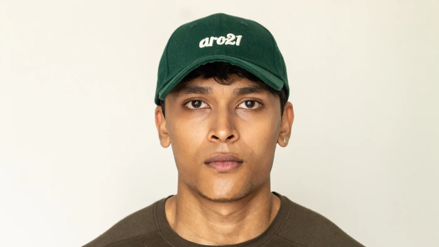Grove Classic Cap worn, straight on