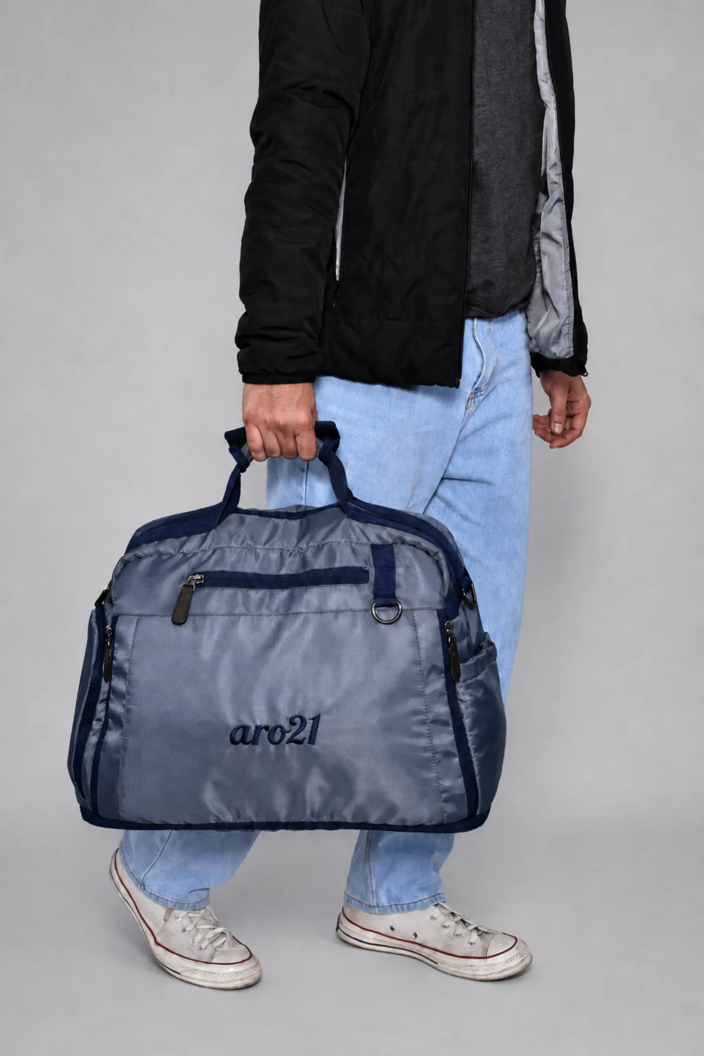 Slate Duffel, shoulder and crossbody carry